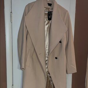 City Chic Women's Trench Coat in Cream